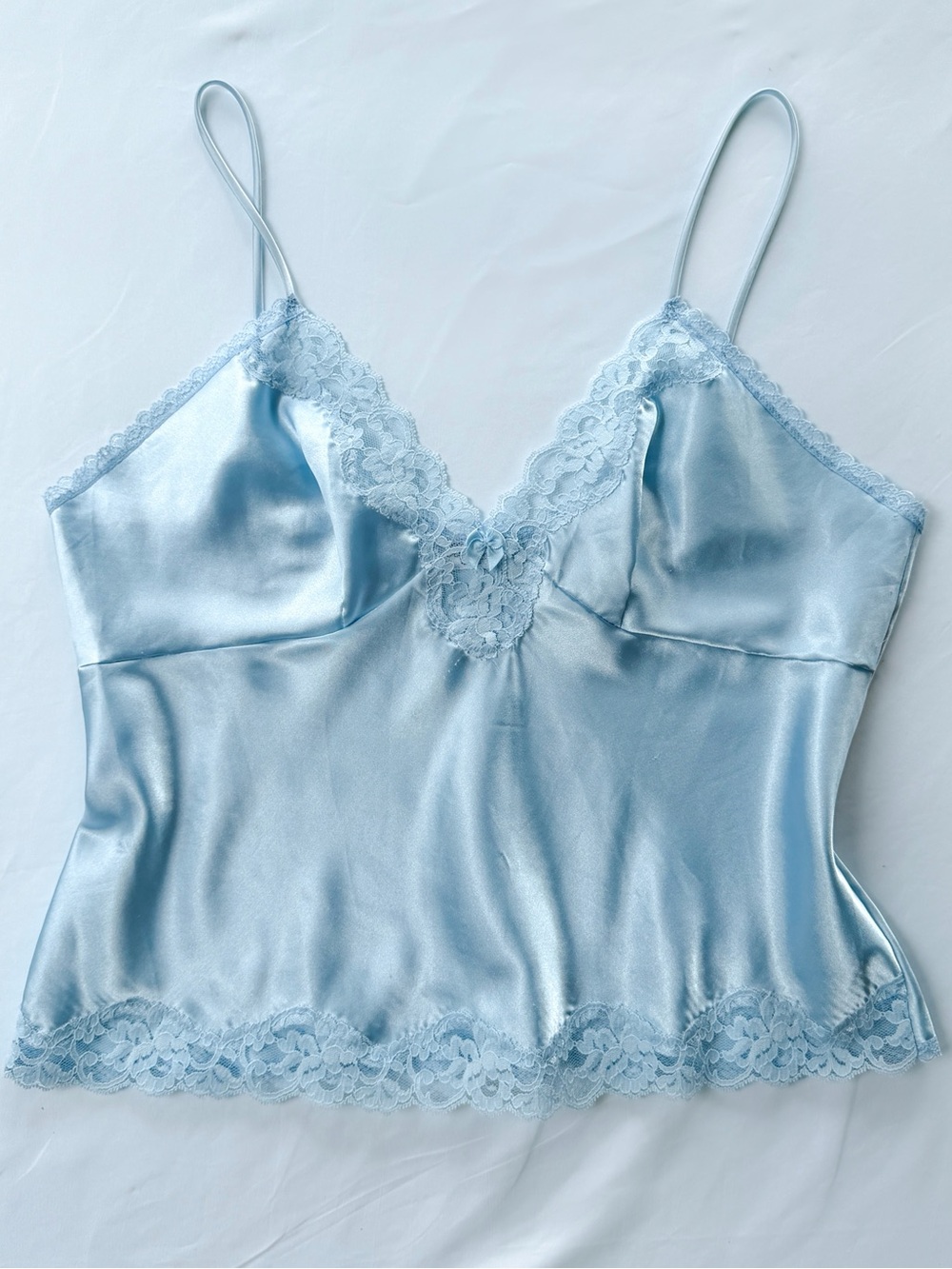 Vintage 80s Light Blue Cami